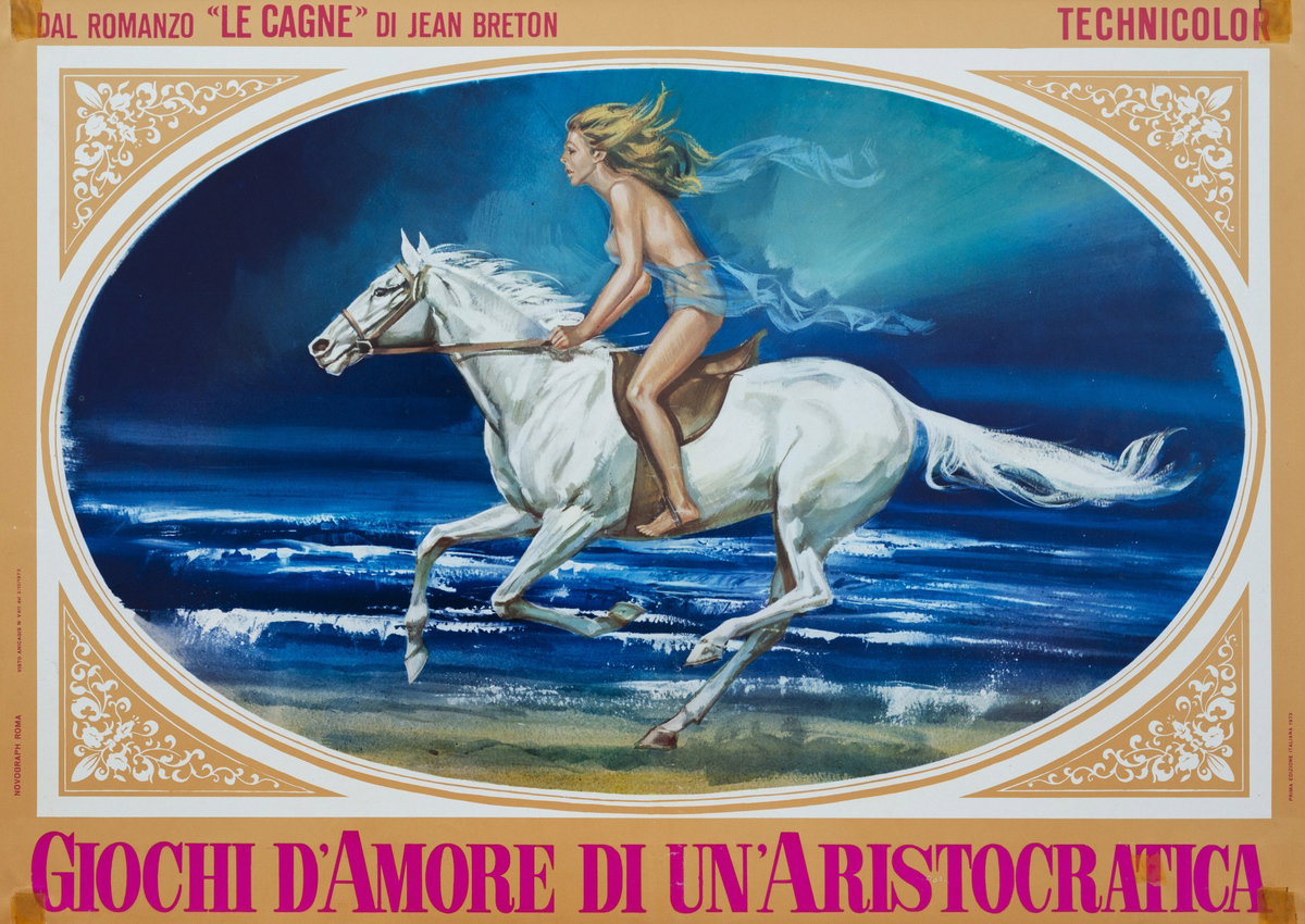 Fotobusta 6 per il film Giochi d'amore di un'aristocratica (1973)