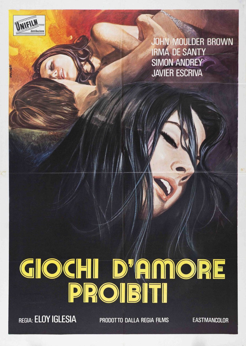 Giochi d'amore proibiti - Manifesto 2