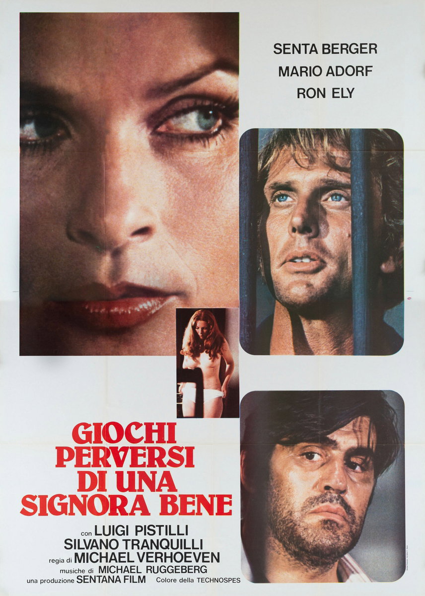 Manifesto 2 per il film Giochi perversi di una signora bene (1976)