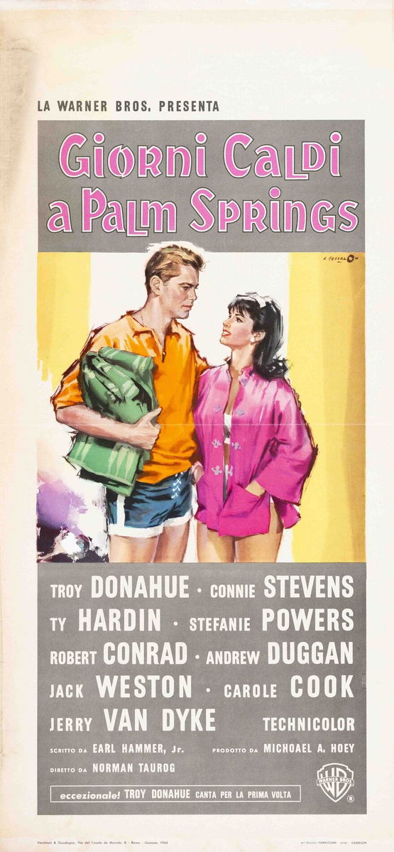 Palm Springs Weekend - Lobby Card 1