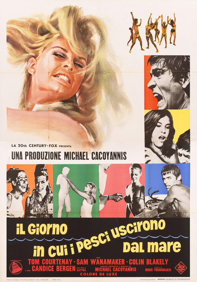 Manifesto 2 per il film Il giorno in cui i pesci uscirono dal mare (1976)