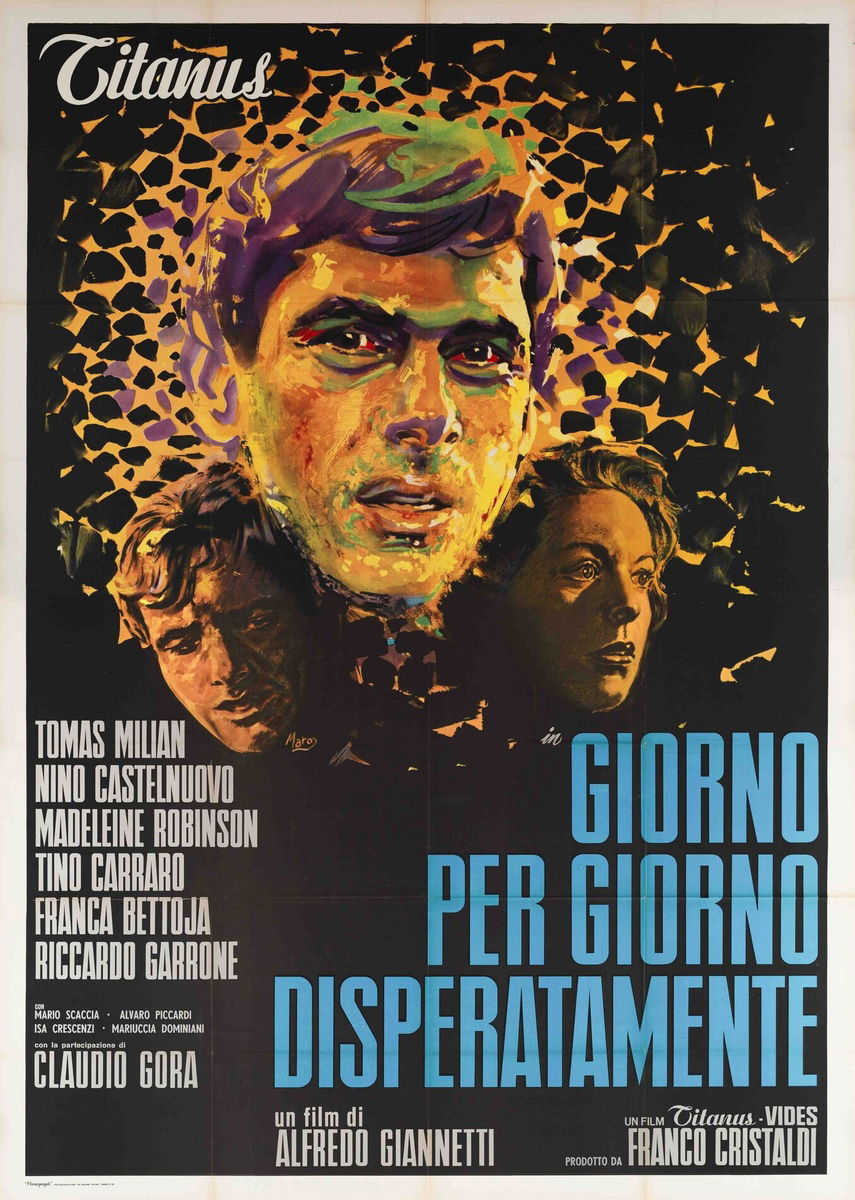 Giorno per giorno disperatamente - Manifesto 1