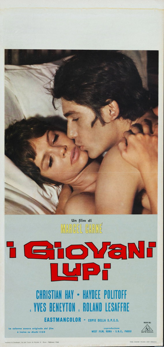 Locandina 2 per il film I giovani lupi (1968)