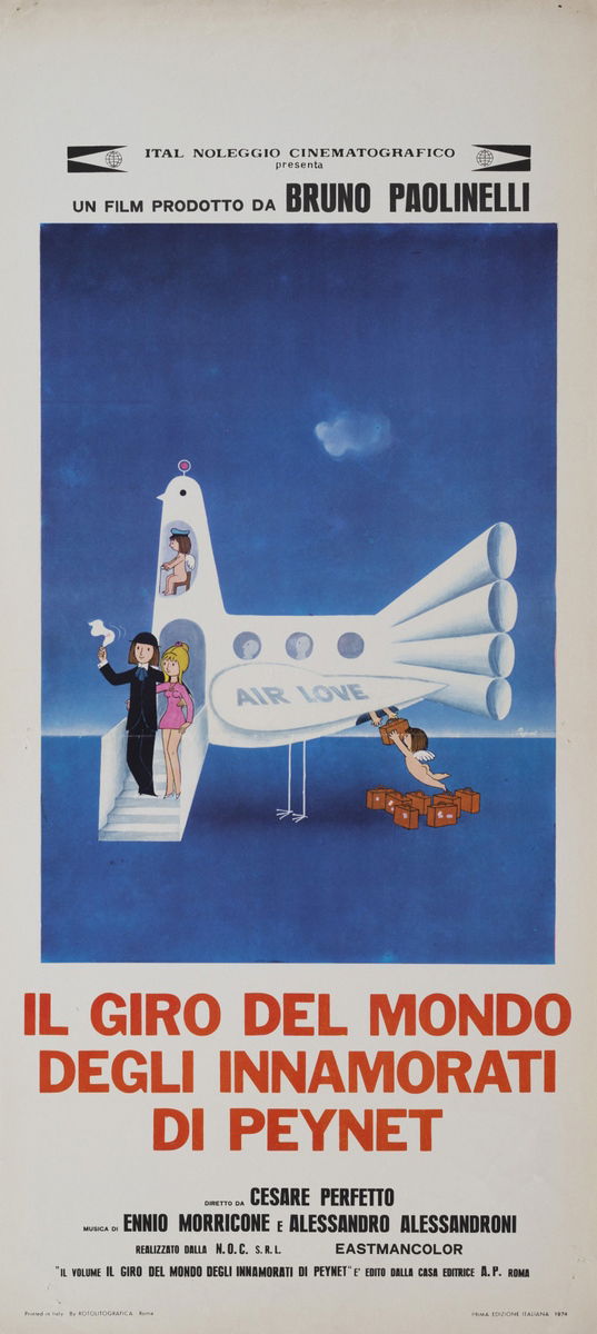 Il giro del mondo degli innamorati di Peynet - Locandina 1