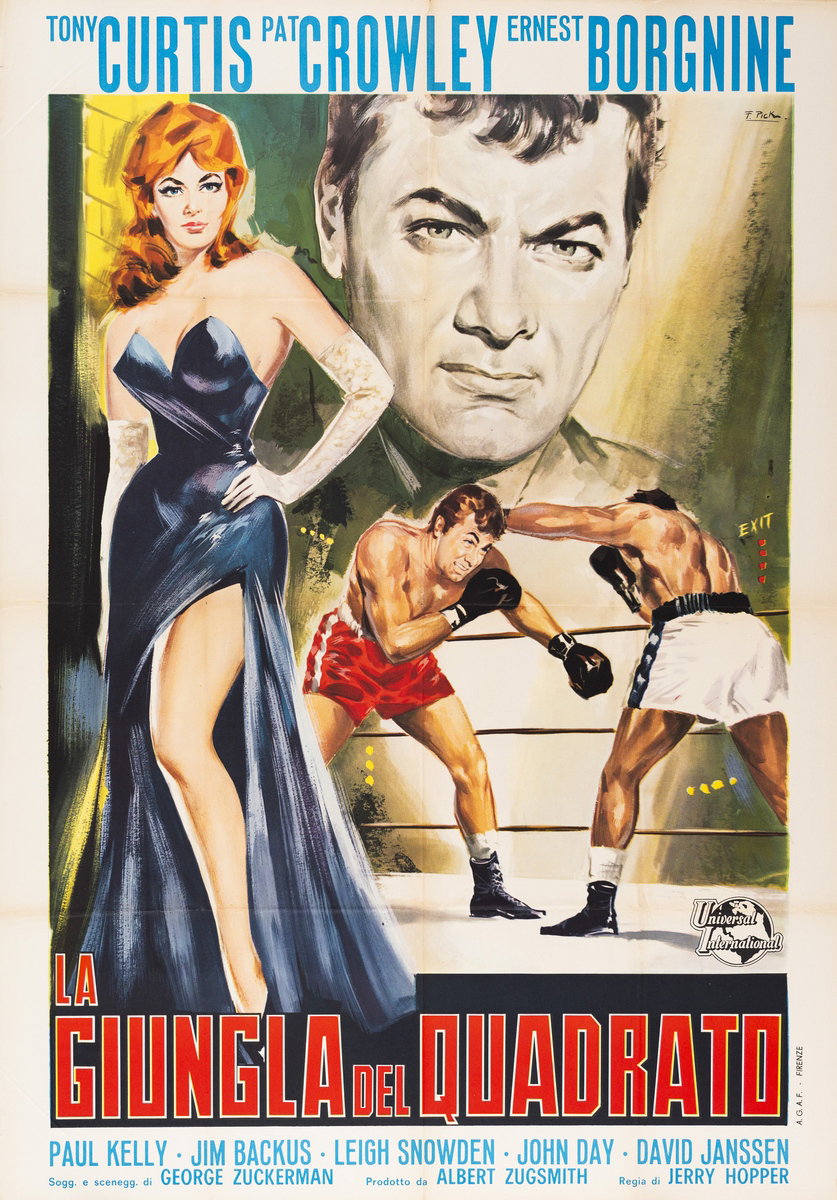 Poster 2 for the film The Square Jungle (1955)