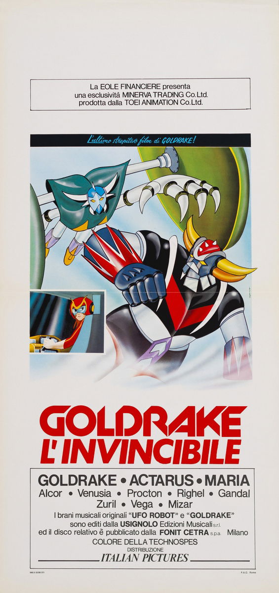 Goldrake l'invincibile - Locandina 1