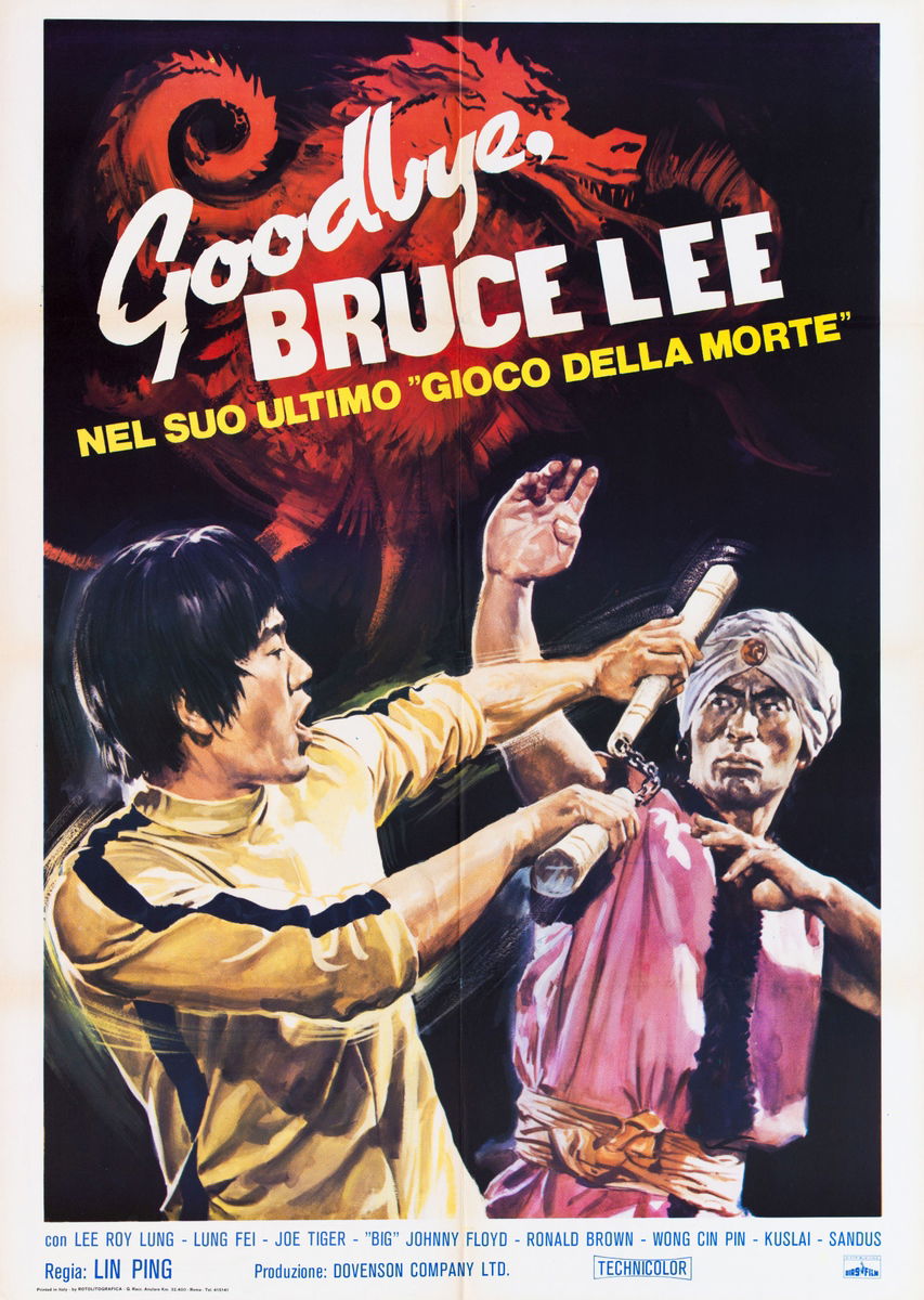 Bruce Lee la sua vita la sua leggenda - Manifesto 1