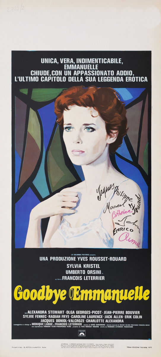 Goodbye Emmanuelle - Locandina 1