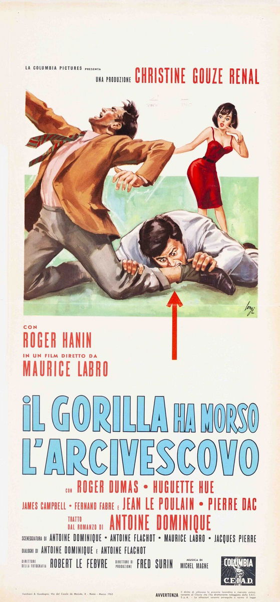 Il gorilla ha morso l'arcivescovo - Locandina 1