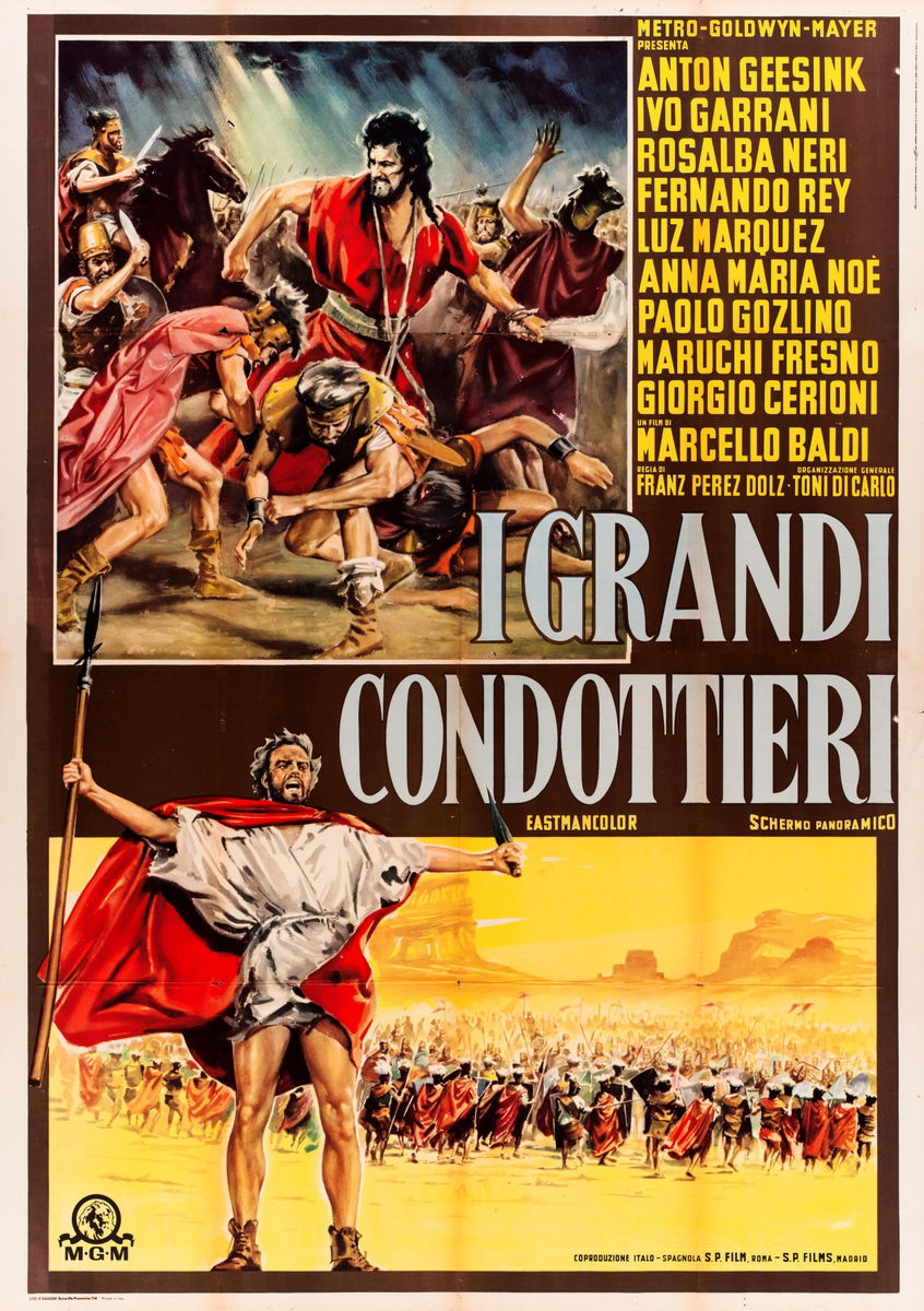 I grandi condottieri - Manifesto 1