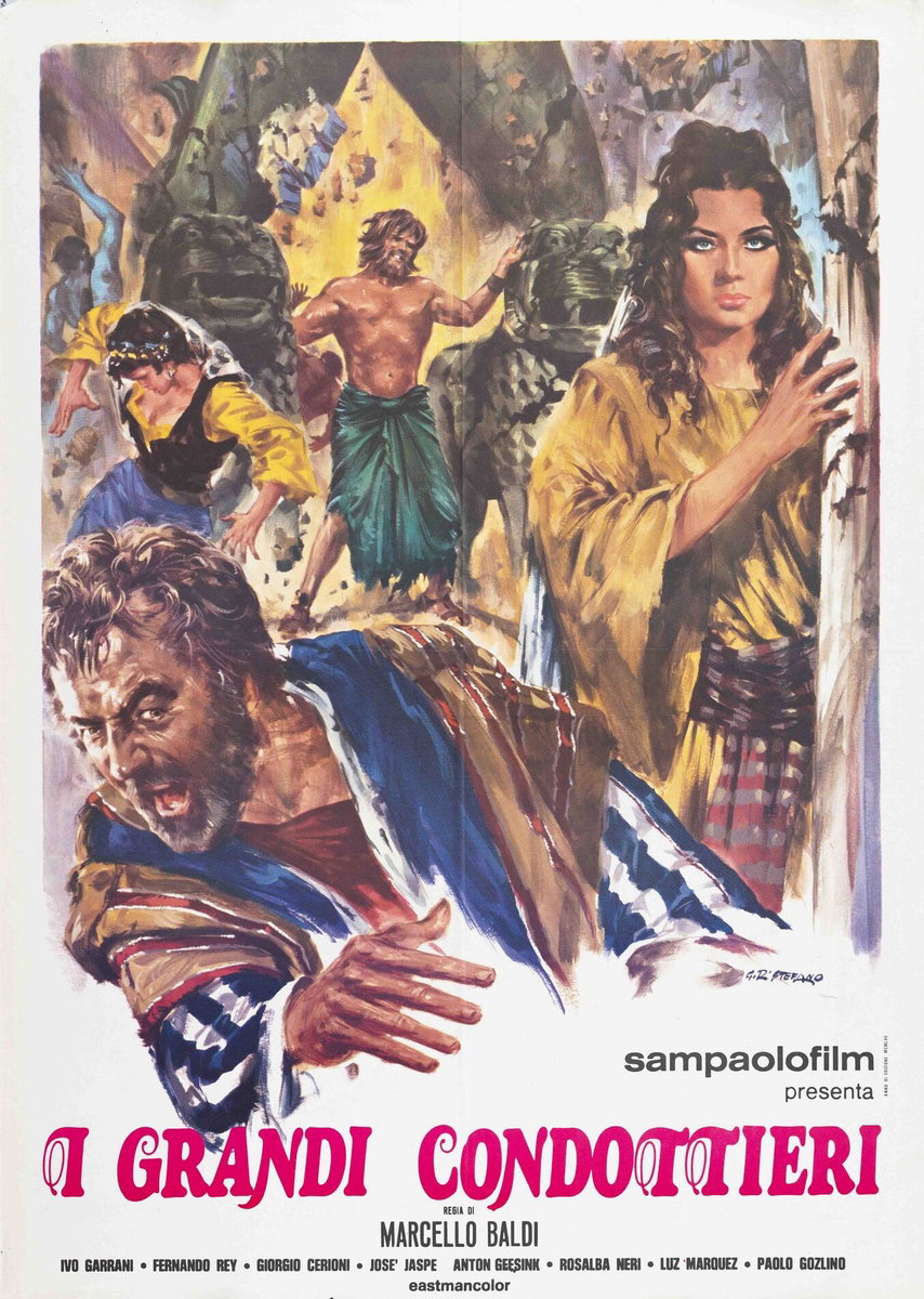 Manifesto 2 per il film I grandi condottieri (1965)