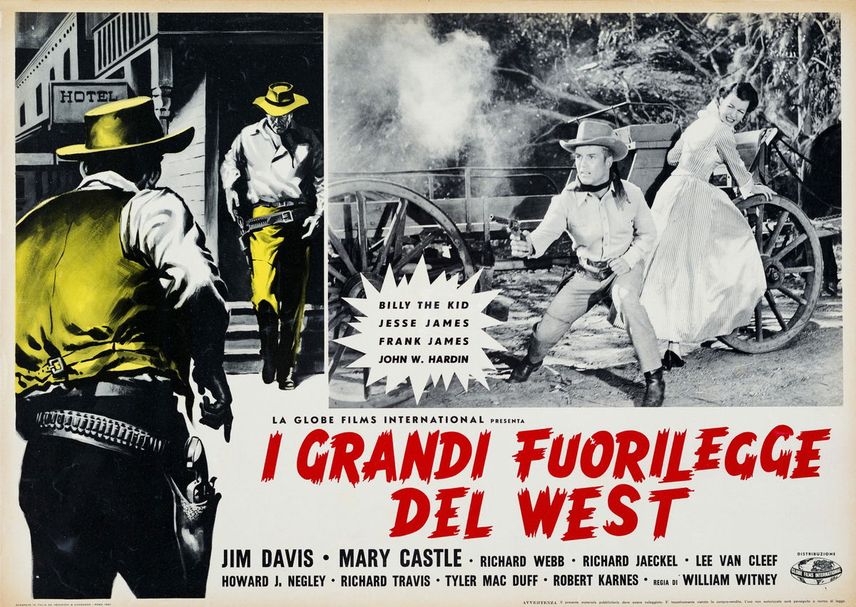 I grandi fuorilegge del west - Fotobusta 1