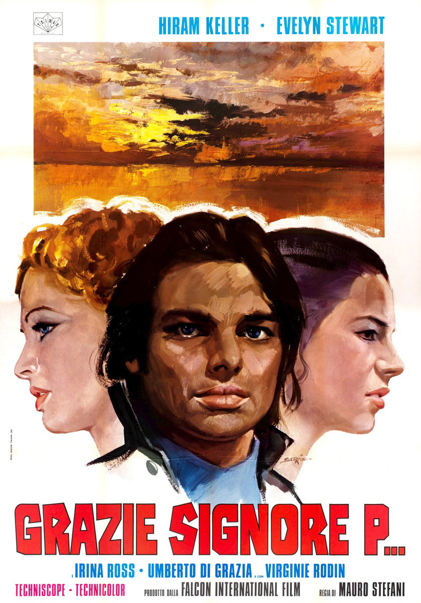 Manifesto 2 per il film Grazie signore p... (1972), dipinto da Adelchi Serafini