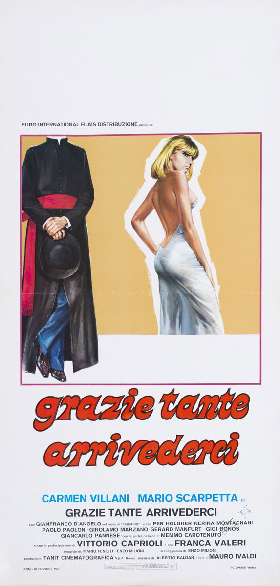 Grazie tante - Arrivederci - Lobby Card 1