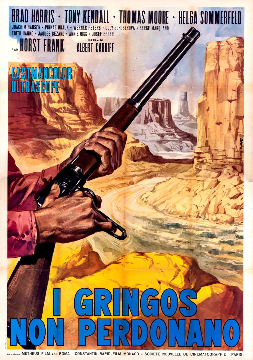 I gringos non perdonano - Manifesto 1