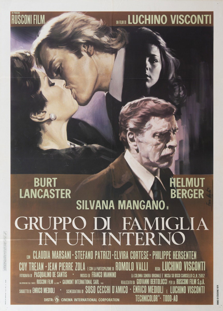 Poster 2 for the film Conversation Piece (1974)