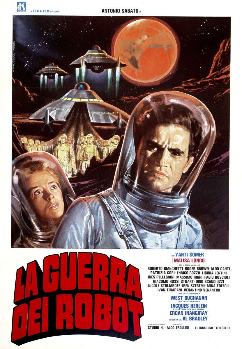 La guerra dei robot - Manifesto 1