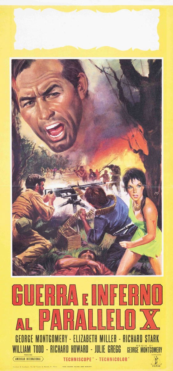 Guerra e inferno al parallelo X - Lobby Card 1