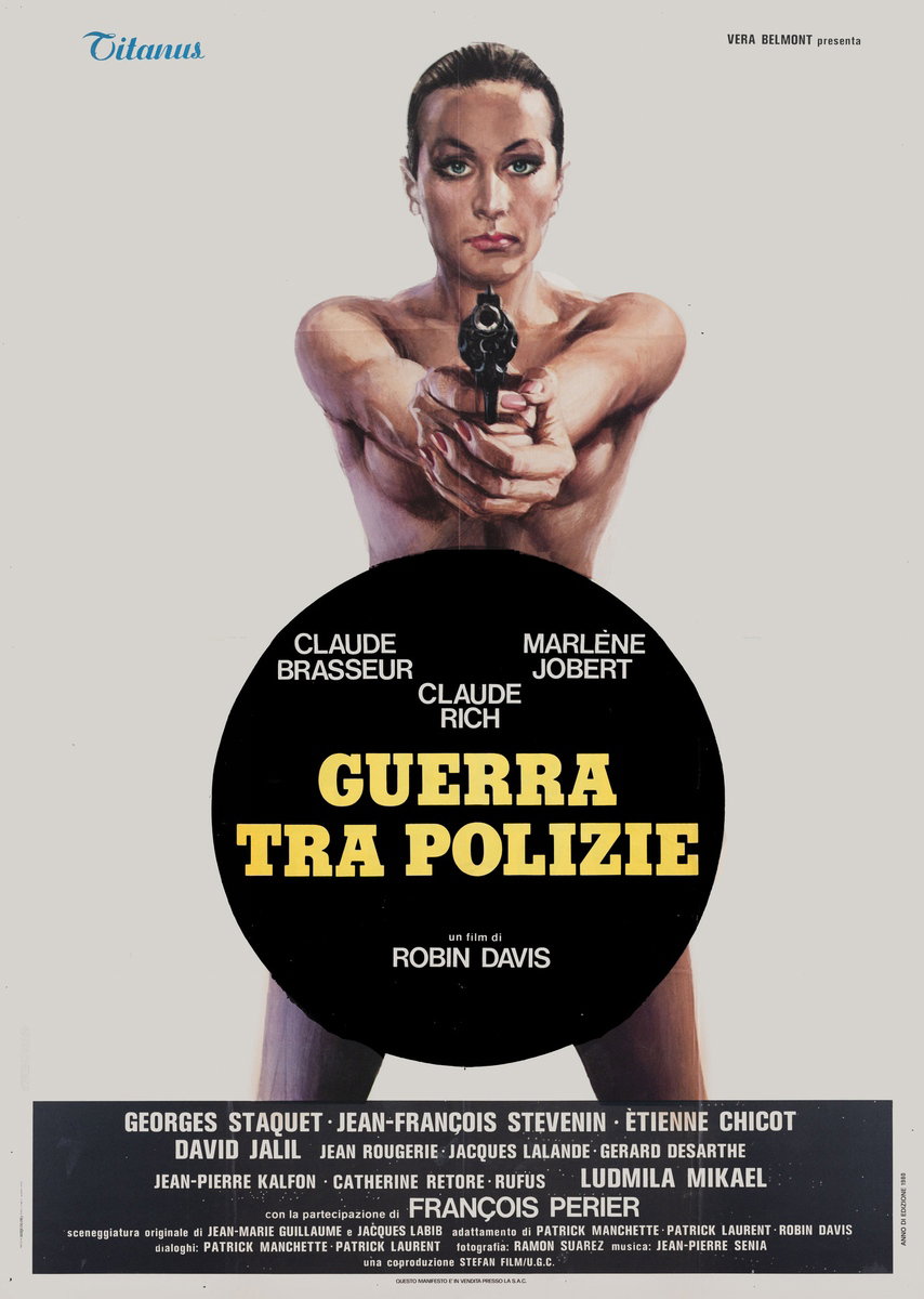 Manifesto 2 per il film Guerra tra polizie (1979)