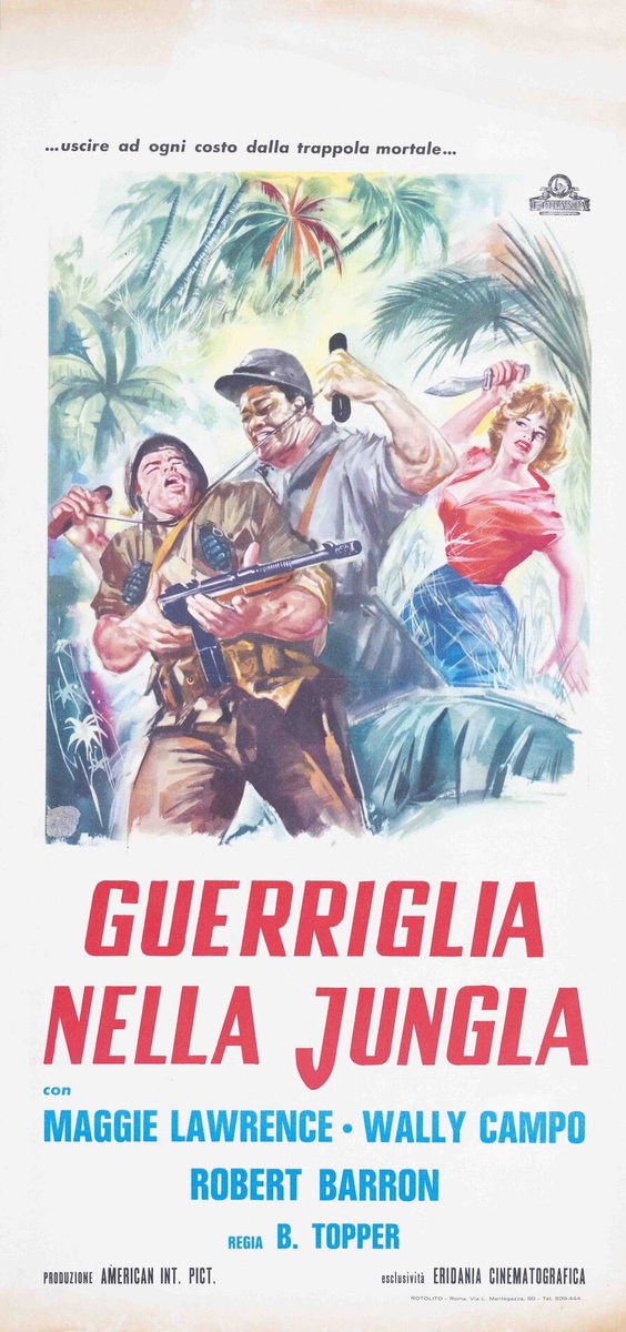 Locandina 2 per il film Guerriglia nella jungla (1959)