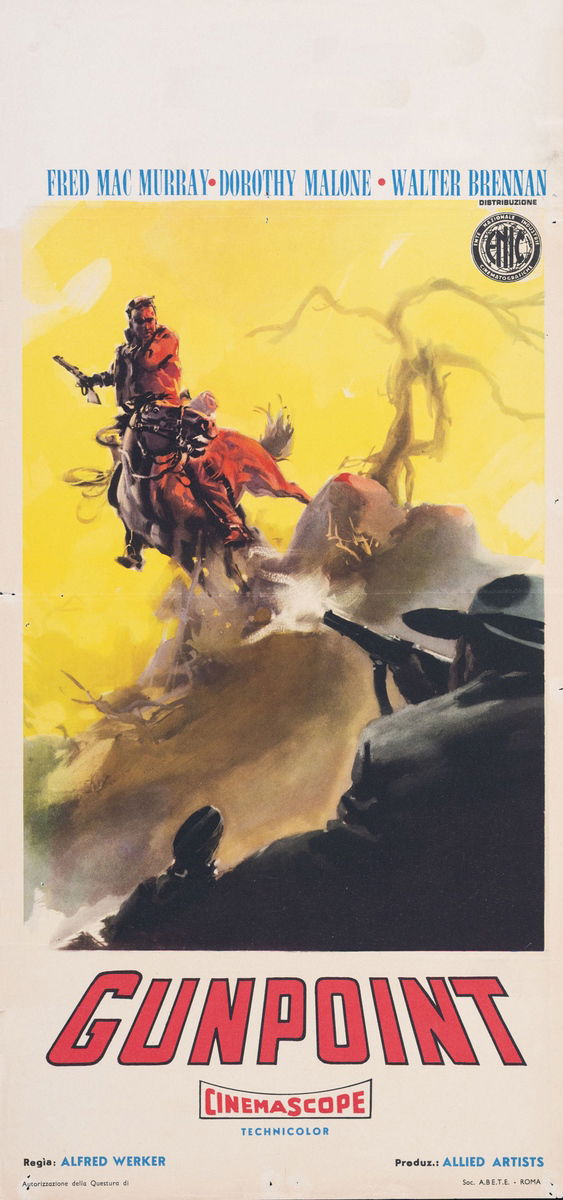 At Gunpoint - Lobby Card 1