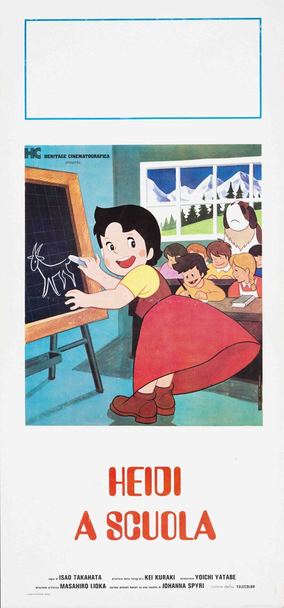 Heidi a scuola - Locandina 1