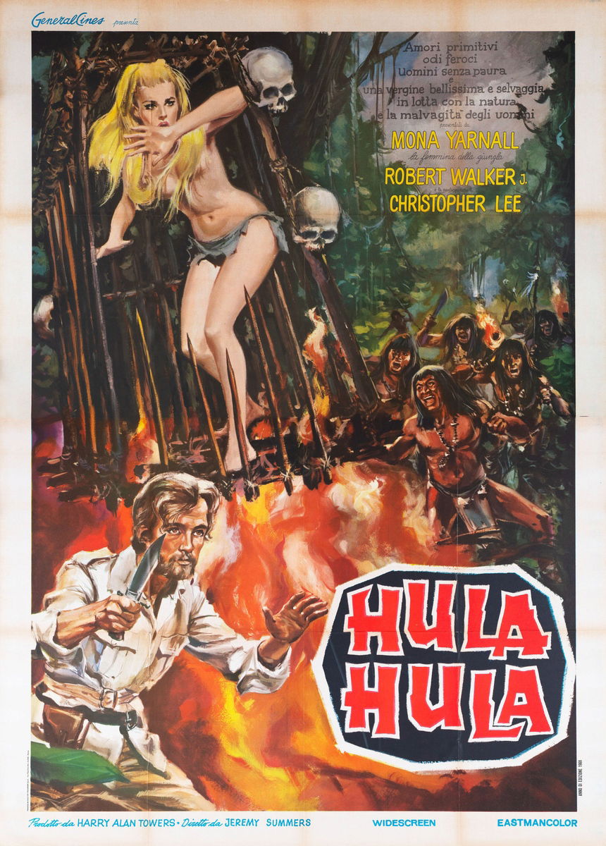 Hula Hula, la femmina della giungla - Manifesto 1