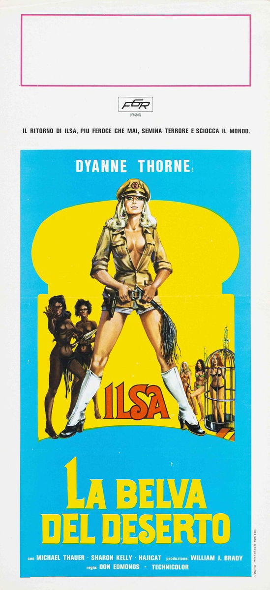 Ilsa, la belva del deserto - Locandina 1