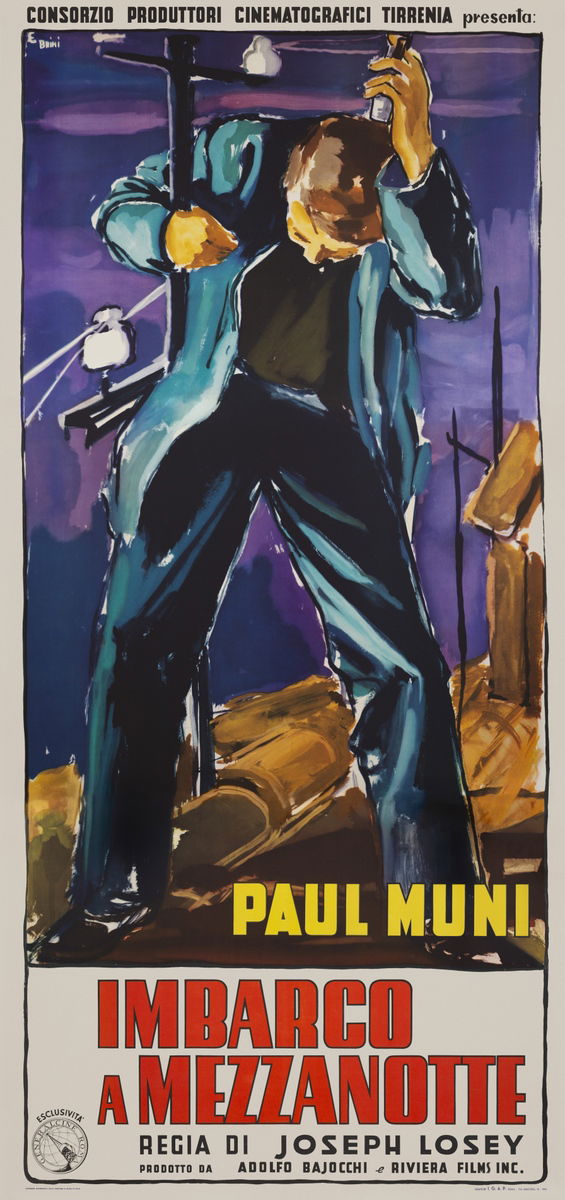 Imbarco a mezzanotte - Manifesto 1