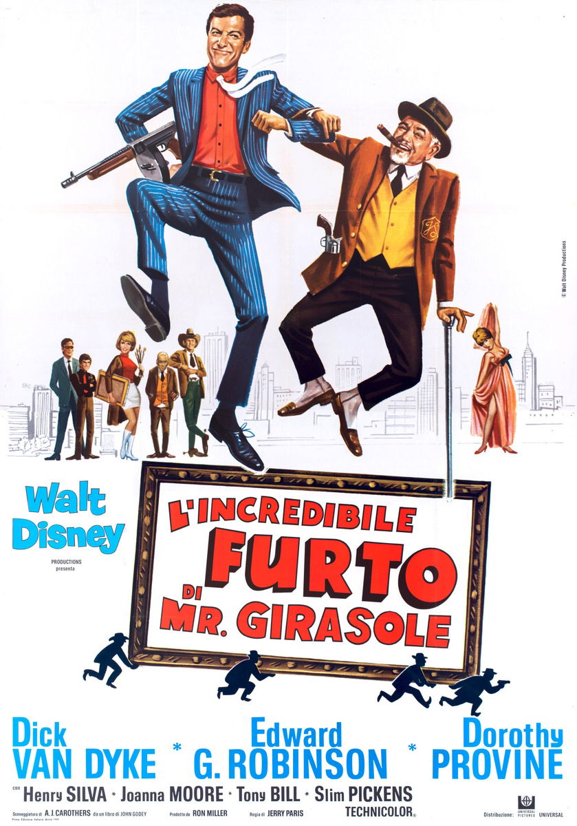 L'incredibile furto di Mr. Girasole - Manifesto 1