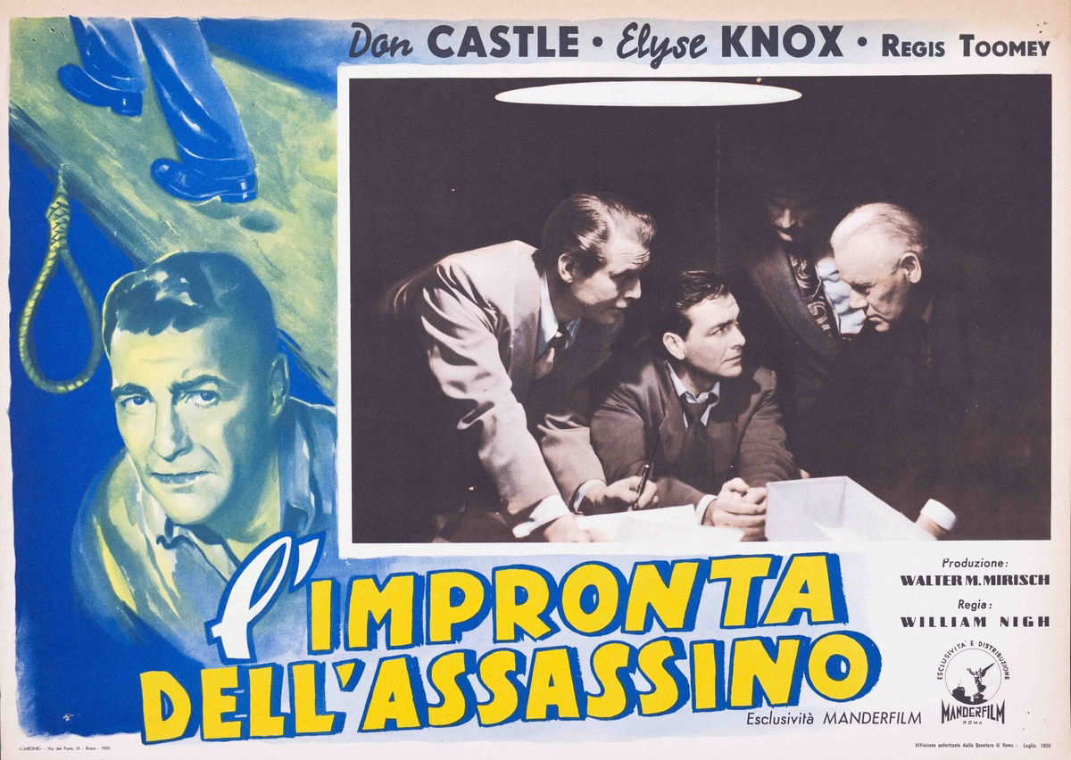 L'impronta dell'assassino - Fotobusta 1