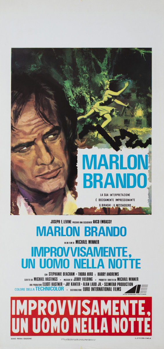 Locandina 2 per il film Improvvisamente, un uomo nella notte (1972)
