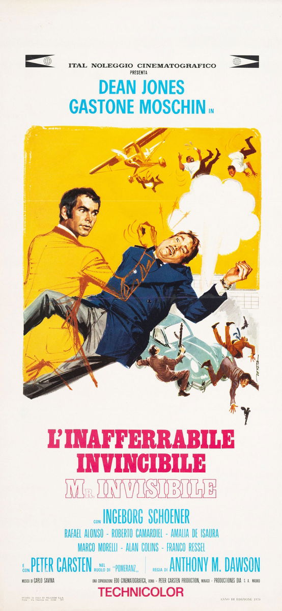 L'inafferrabile, invincibile Mr. Invisibile - Lobby Card 1