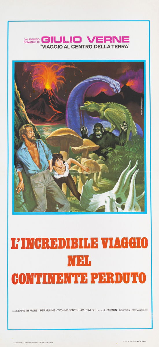 Journey to the Centre of the Earth - Lobby Card 1