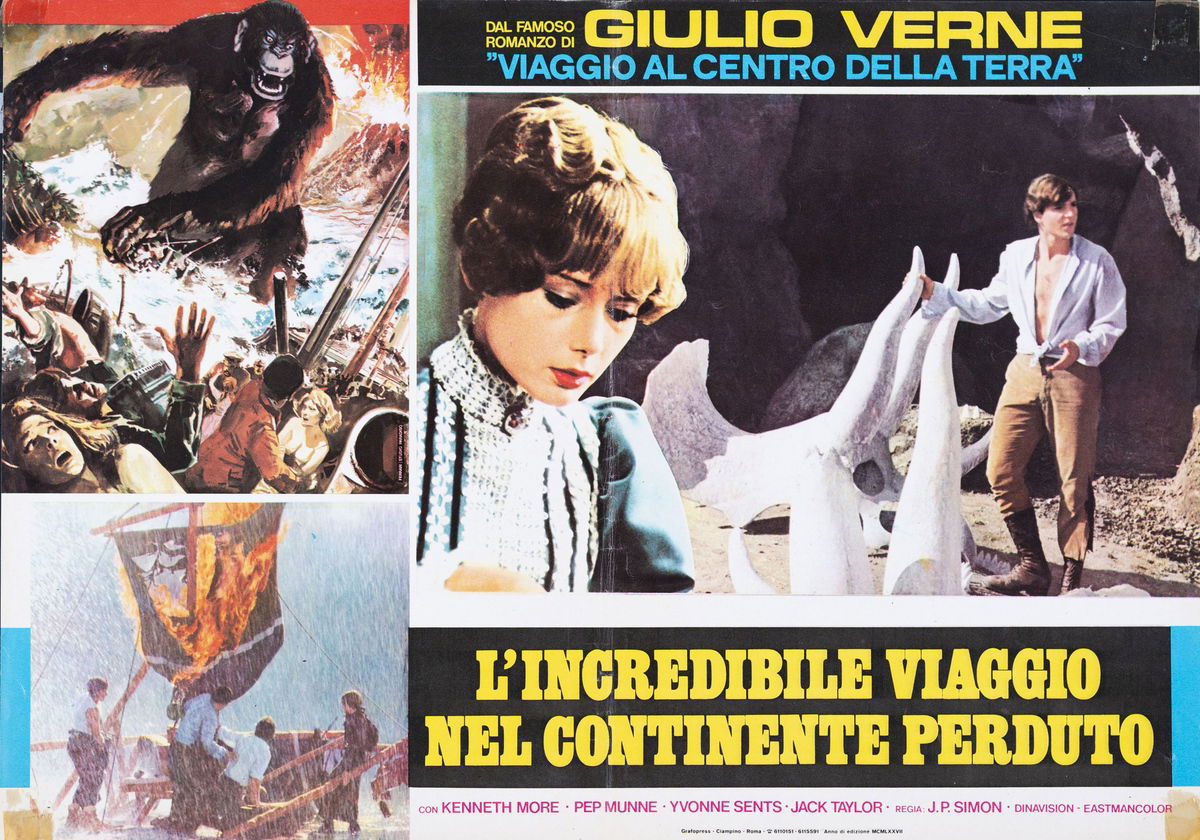 Journey to the Centre of the Earth - Fotobusta 1