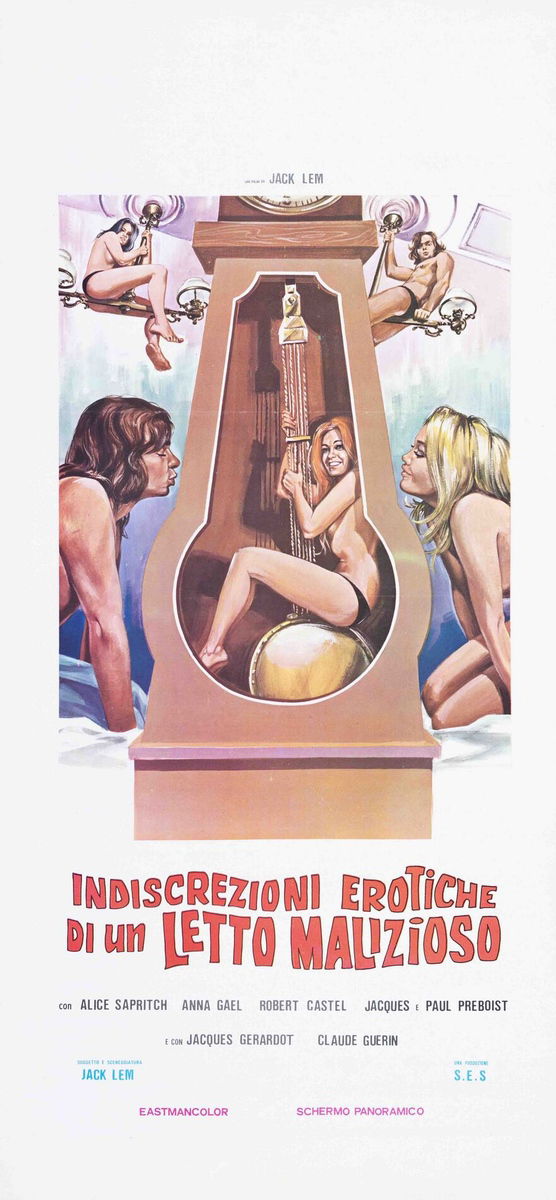 Indiscrezioni erotiche di un letto malizioso - Lobby Card 1