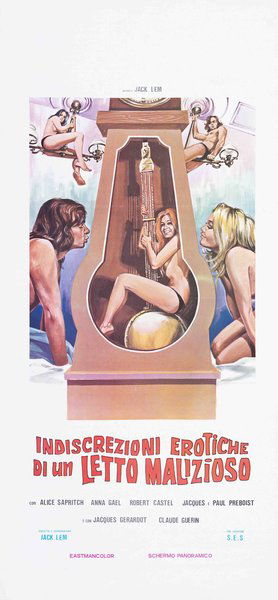 Indiscrezioni erotiche di un letto malizioso