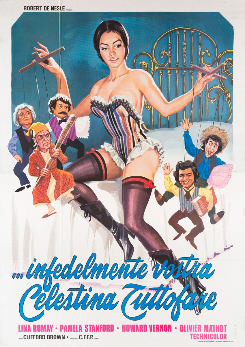 ... infedelmente vostra Celestina Tuttofare - Manifesto 1