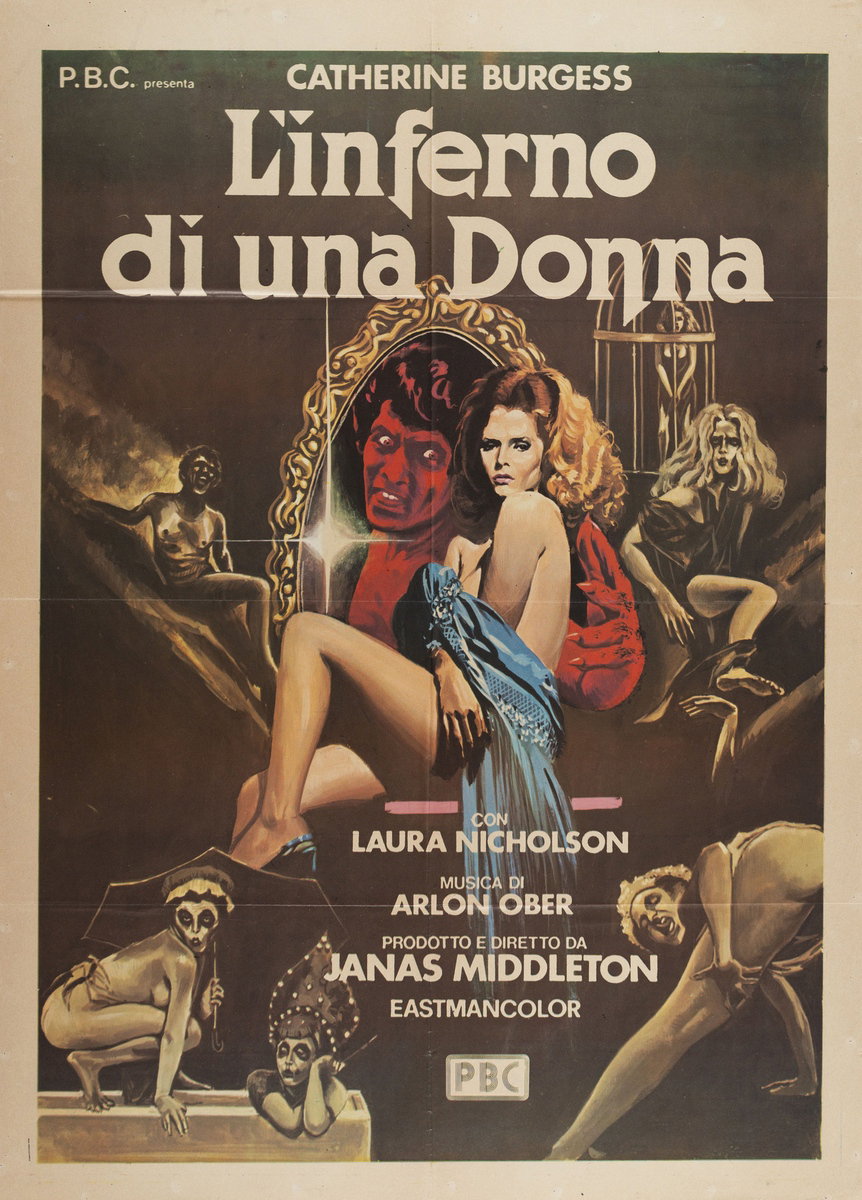 Poster 2 for the film L'inferno di una donna (1976)