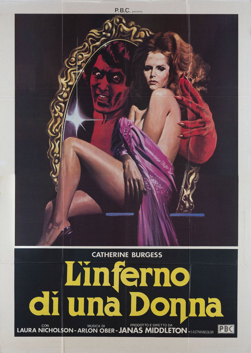 Poster 3 for the film L'inferno di una donna (1976)