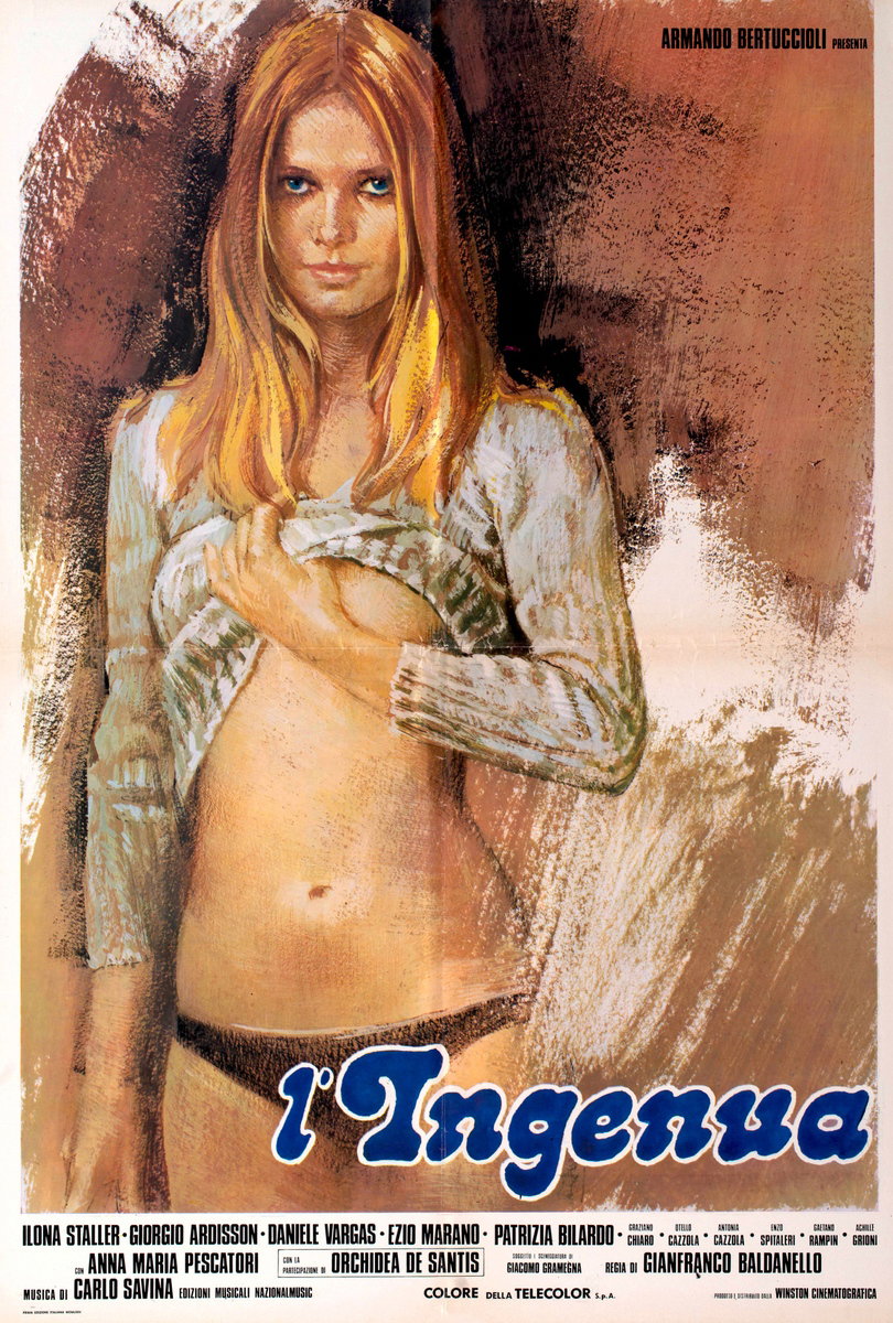 Manifesto 2 per il film L'ingenua (1975)