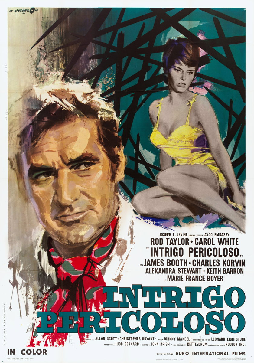 Poster 2 for the film The Man Who Had Power Over Women (1970), painted by Angelo Cesselon