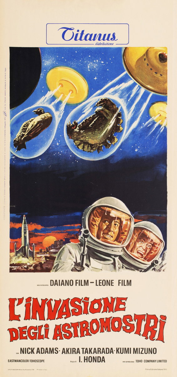 Locandina 2 for the film Invasion of Astro-Monster (1965)