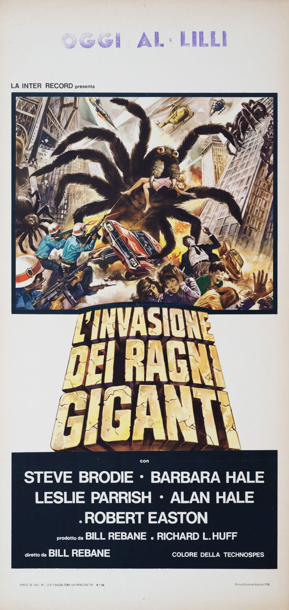 The Giant Spider Invasion - Lobby Card 1