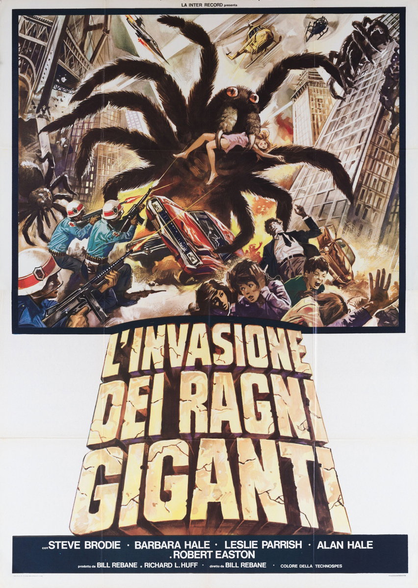 Manifesto 2 per il film L'invasione dei ragni giganti (1975)