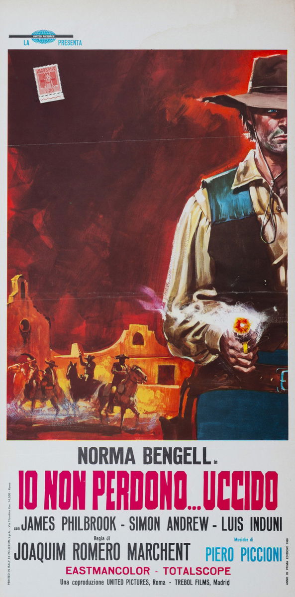 I Do Not Forgive... I Kill! - Lobby Card 1