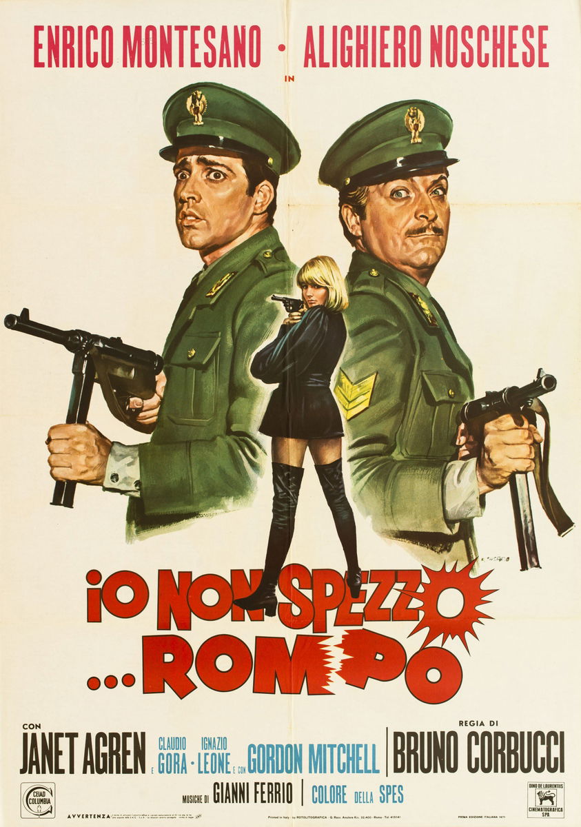 Io non spezzo... rompo - Manifesto 1