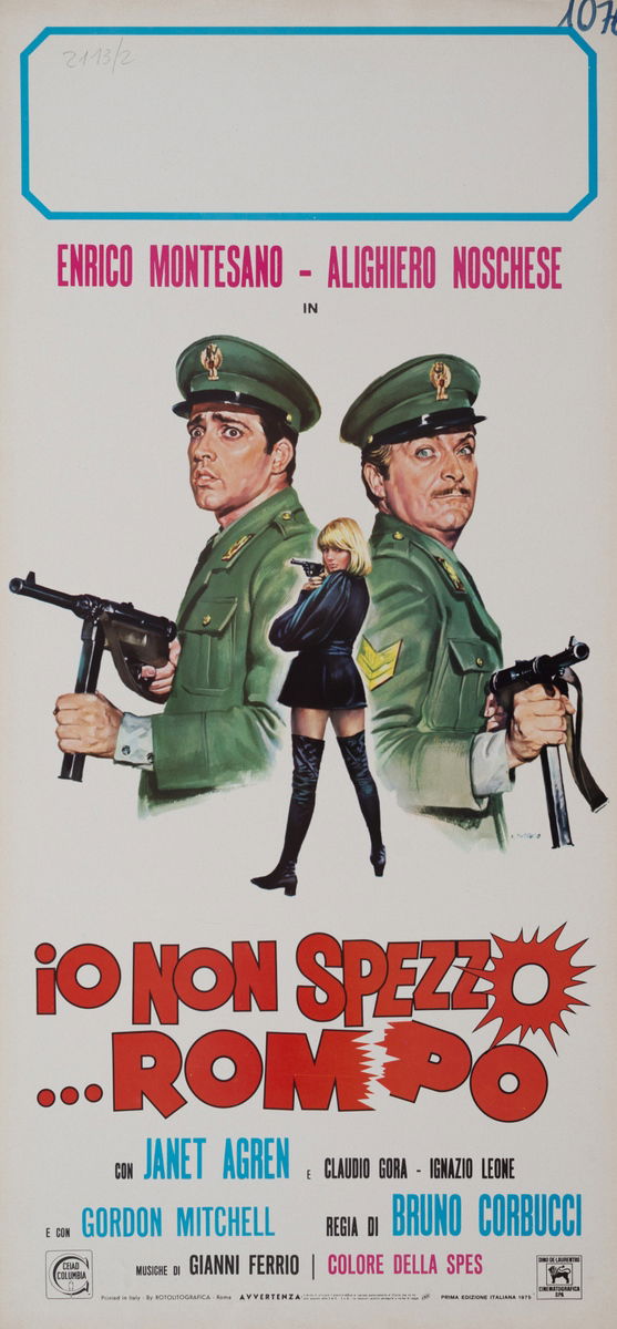 Io non spezzo... rompo - Lobby Card 1