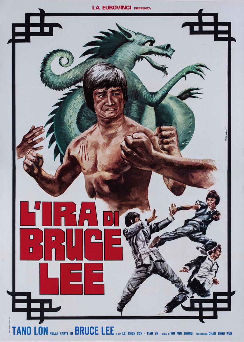 L'ira di Bruce Lee - Manifesto 1