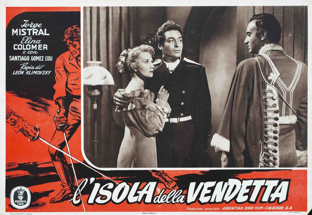 Fotobusta 2 per il film L'isola della vendetta (1953)